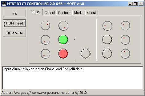 MIDI DJ CJ CONTROLLER 2.0 USB
